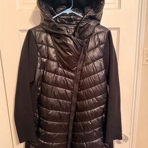Calvin Klein Women's Quilted Black Puffer Jacket, women’s 1x